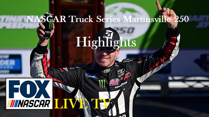 NASCAR Truck Series Martinsville Highlights 2019